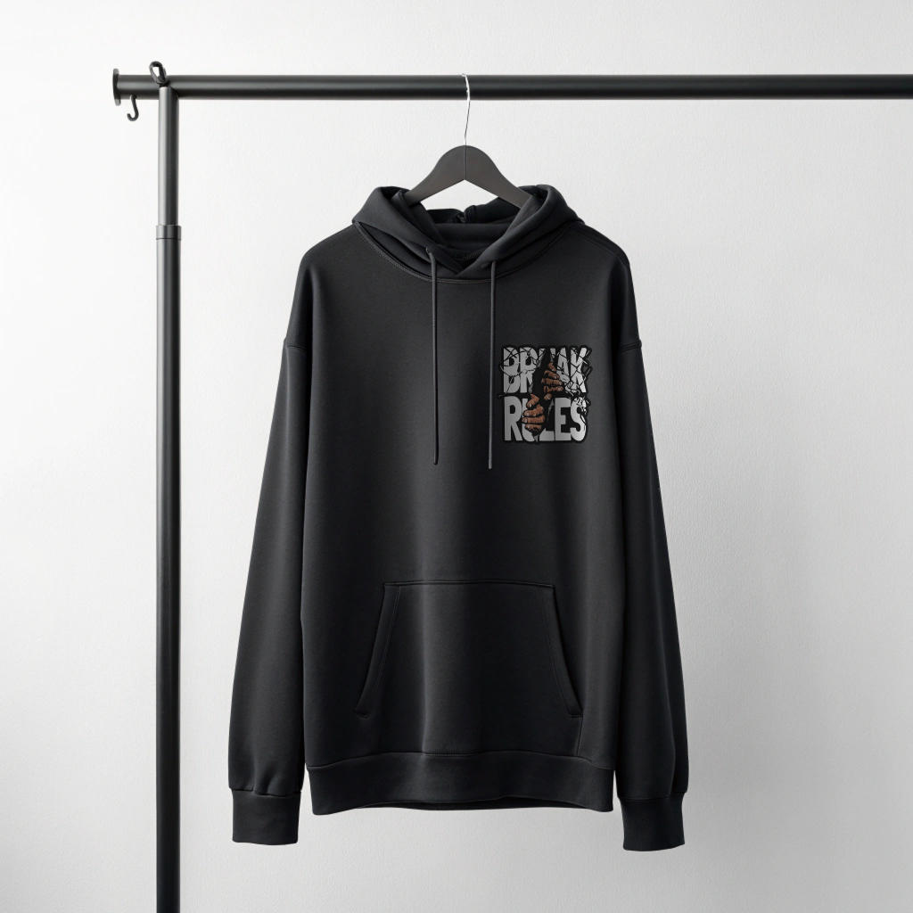 Break Rules Hoodies