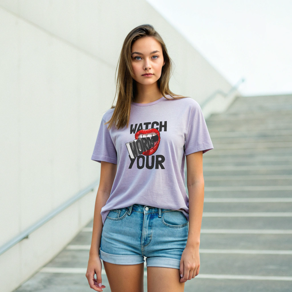 Watch Your Words Tees
