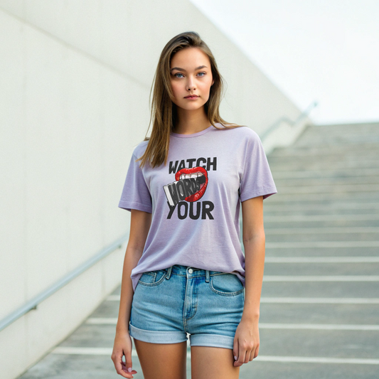 Watch Your Words Tees