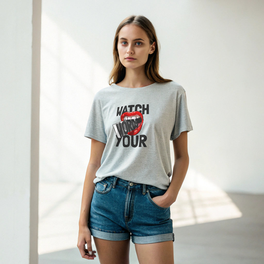 Watch Your Words Tees