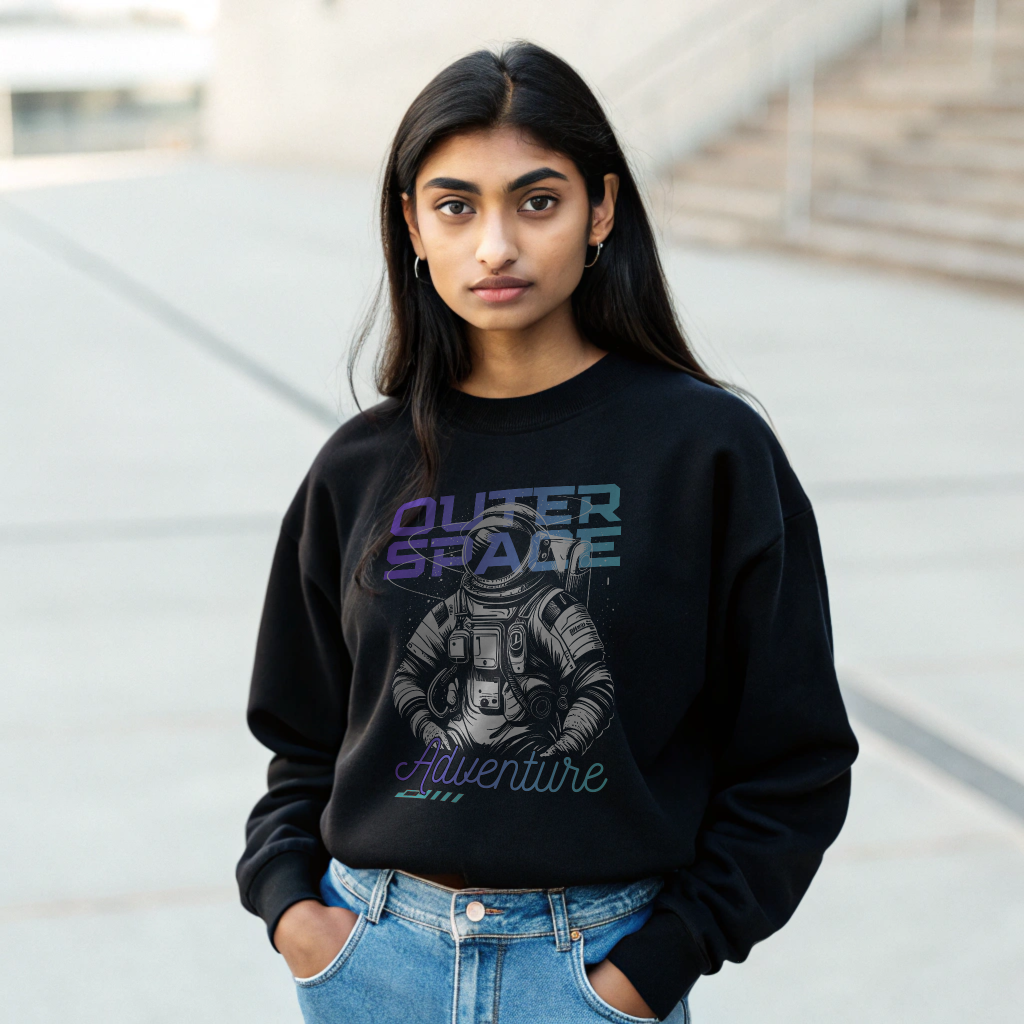 Outer Space Sweat Shirts
