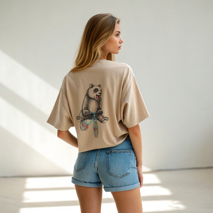 Panda Oversized Tees